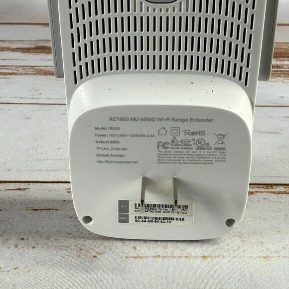 TP-Link RE450 AC1750 Wireless Dual Band Wi-Fi Range Extender - Picture 3 of 5